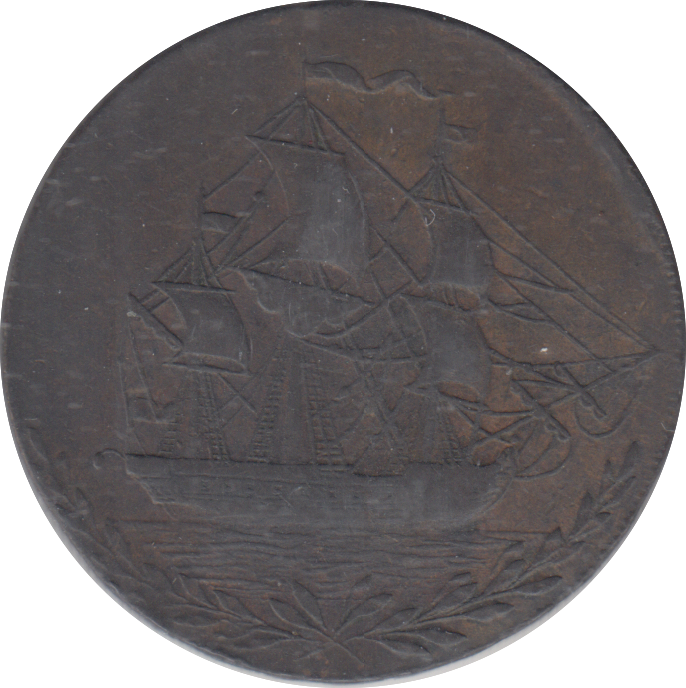 1791 HULL HALFPENNY TOKEN
