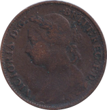 1891 FARTHING ( FINE )