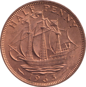 1963 HALFPENNY ( BU )