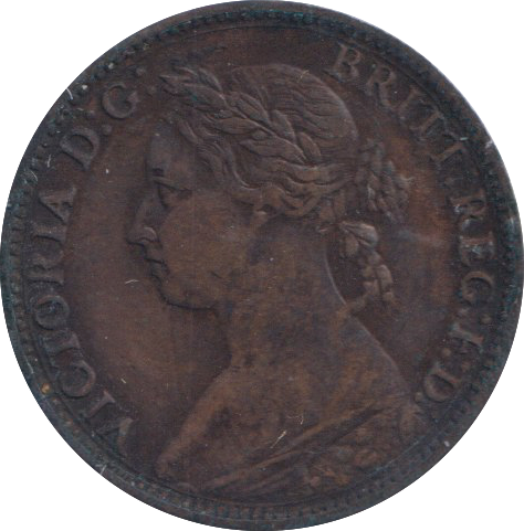1882 FARTHING ( GVF )
