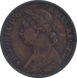 1882 FARTHING ( GVF )