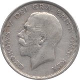 1918 HALFCROWN ( FINE )