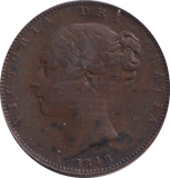 1848 FARTHING ( GVF )
