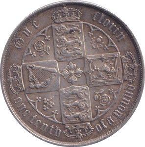 1872 FLORIN ( GVF )