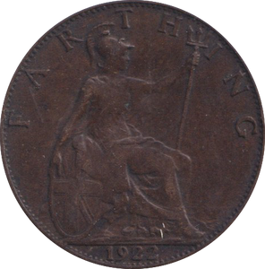 1922 FARTHING ( FINE )