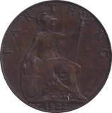 1922 FARTHING ( FINE )