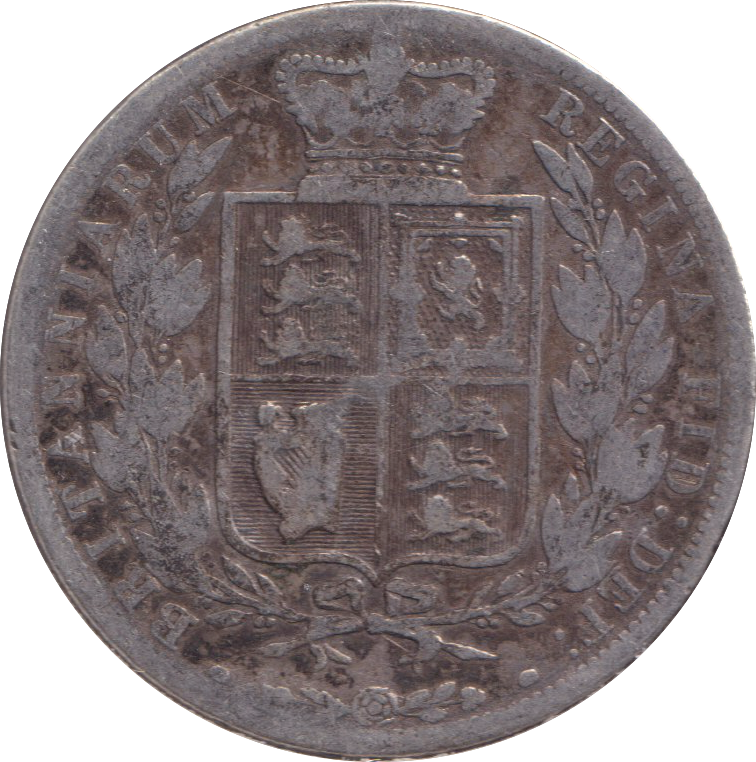 1881 HALFCROWN ( NF )