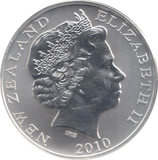 2010 SILVER PROOF NEW ZEALAND DOLLAR