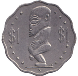 1987 ONE DOLLAR COOK ISLAND