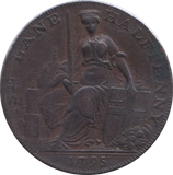 1795  SISE LANE  HALFPENNY TOKEN