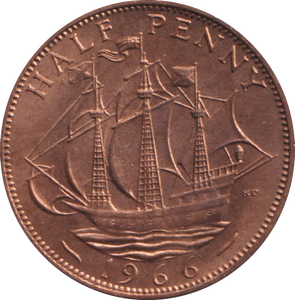 1966 HALFPENNY ( BU )