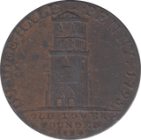 1795 DUNDEE HALFPENNY TOKEN