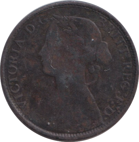 1860 FARTHING ( NF )