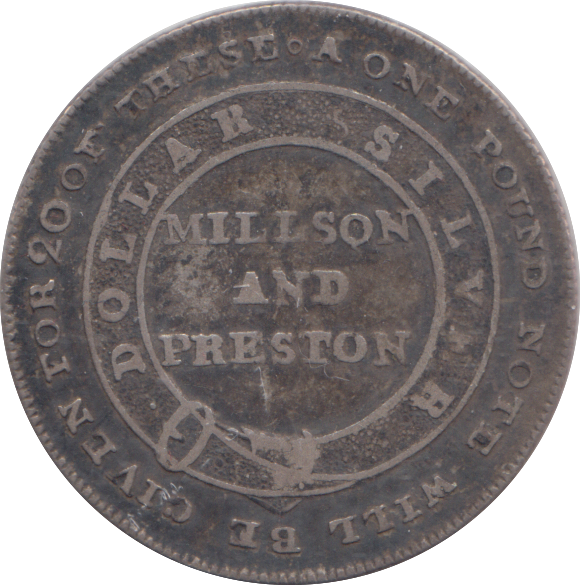 1812 LINCOLN SHILLING TOKEN