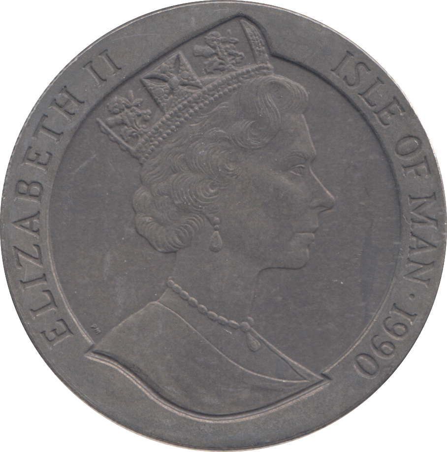 1990 CROWN PENNY BLACK ISLE OF MAN