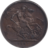 1887 CROWN ( VF )