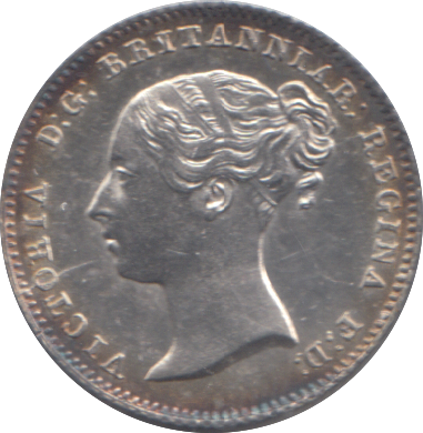 1838 FOURPENCE ( AUNC )