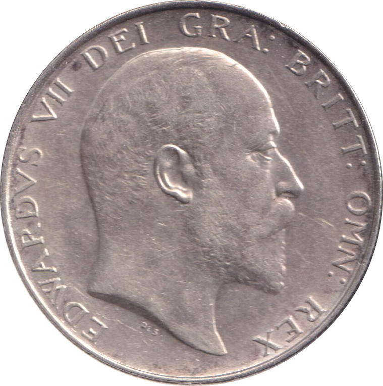 1907 HALFCROWN ( EF )