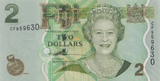 2007 TWO DOLLARS FIJI BANKNOTE REF-1799