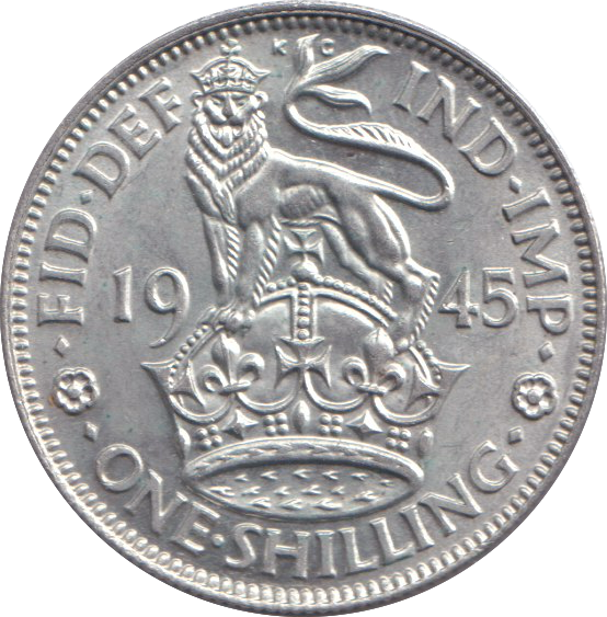 1945 SHILLING ( UNC ) ENGLISH