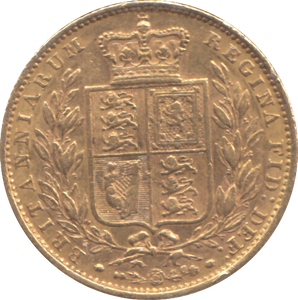 1853 GOLD SOVEREIGN ( GVF )