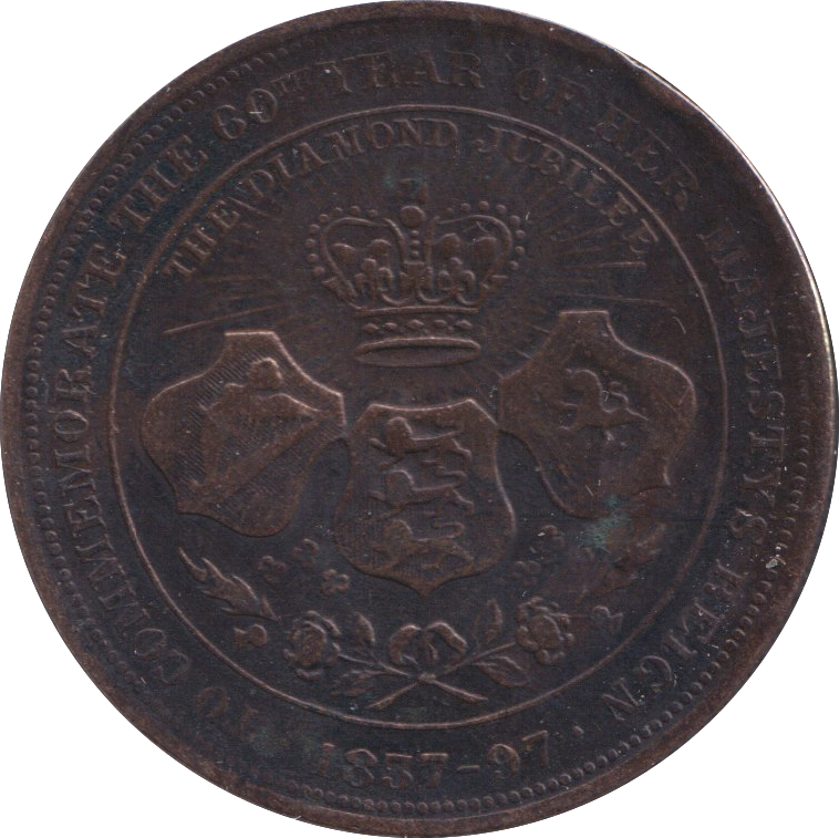 1897 QUEEN VICTORIA DIAMOND JUBILEE MEDAL
