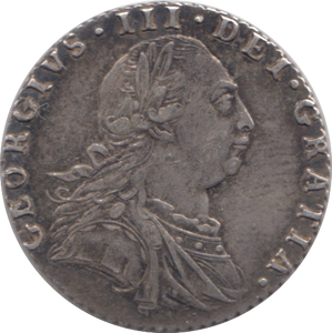1787 SIXPENCE ( GVF )