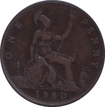 1880 PENNY ( FINE )