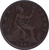 1880 PENNY ( FINE )