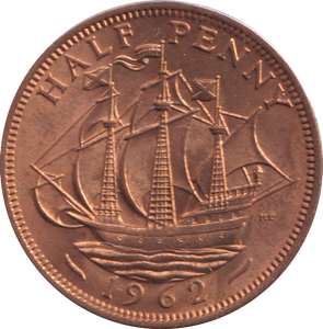 1962 HALFPENNY ( BU )