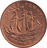 1962 HALFPENNY ( BU )