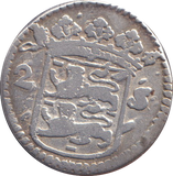 1712 SILVER 2 STUIVER WEST FRIESLAND