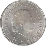 1970 SILVER NETHERLANDS 10 GULDEN