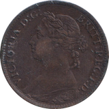 1887 FARTHING ( VF )