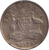 1926 THREEPENCE AUSTRALIA