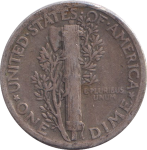1928 SILVER USA ONE DIME
