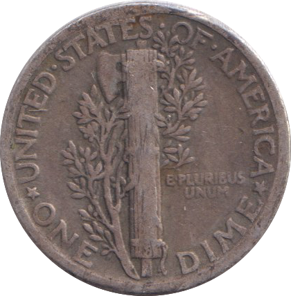 1928 SILVER USA ONE DIME
