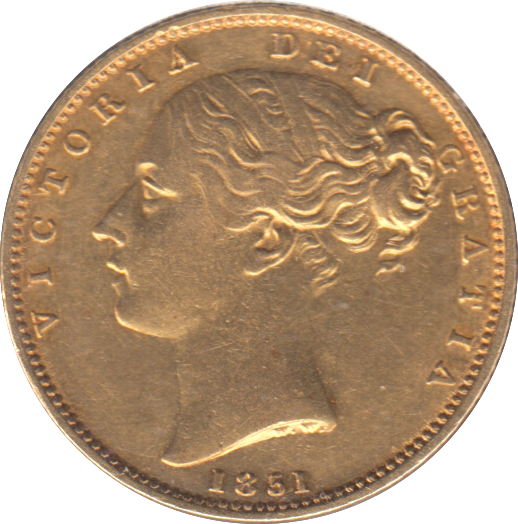 1851 GOLD SOVEREIGN ( GVF )