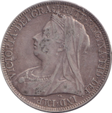 1896 ONE FLORIN ( GF )