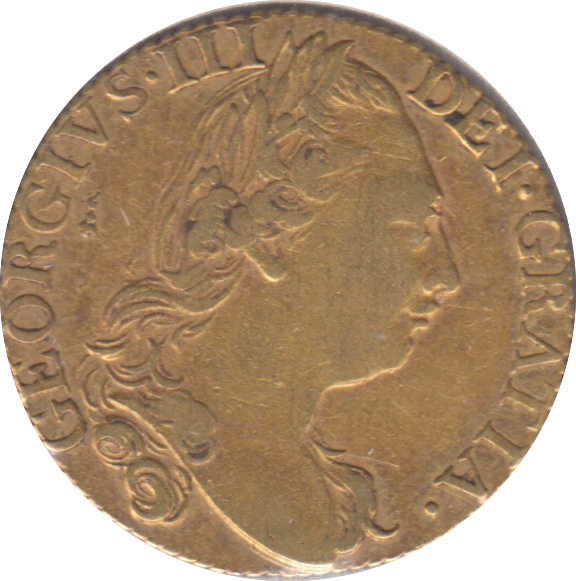 1783 GOLD GUINEA ( VF )