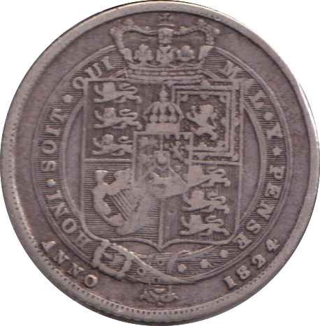 1824 SHILLING ( GF )