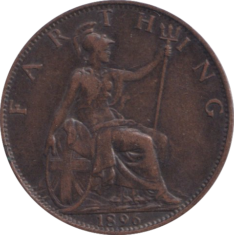 1896 FARTHING ( GF )