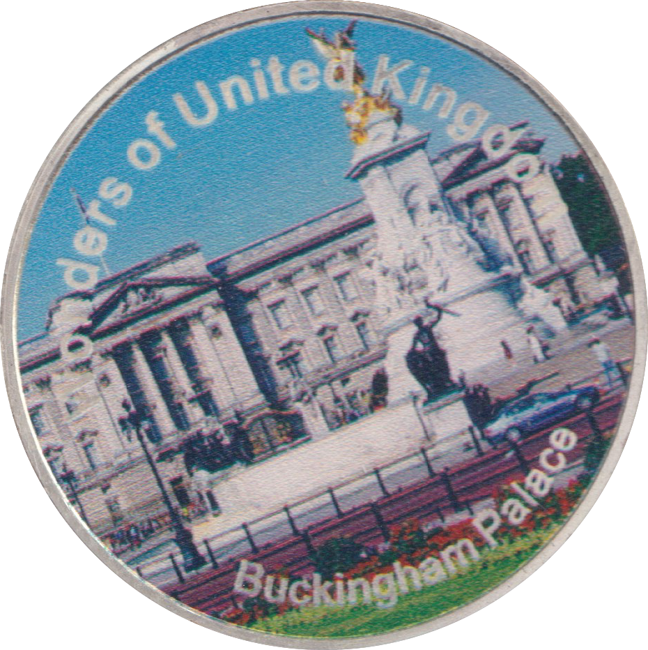 2013 WONDERS OF THE WORLD BUCKINGHAM PALACE MEDALLION