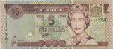 2002 FIVE DOLLARS FIJI BANKNOTE REF-1801