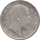 1910 SIXPENCE ( GVF )