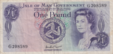 1983 ONE POUND ISLE OF MAN BANKNOTE REF-1837