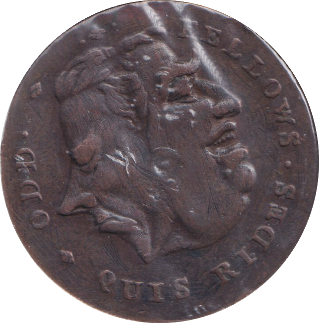 1794 HALFPENNY TOKEN SPENCER MIDDLESEX