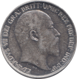 1909 SIXPENCE ( GVF )
