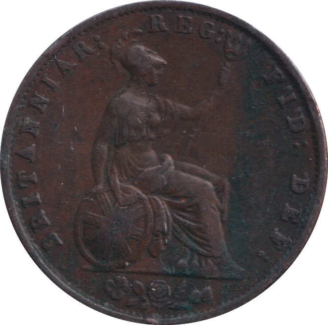 1851 HALF PENNY ( VF )