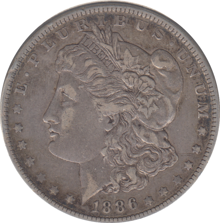 1886 SILVER NEW ORLEANS ONE MORGAN DOLLAR USA